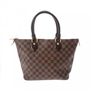 Louis Vuitton Damier Saleya Brown Canvas Handbag